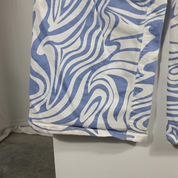 By Dyln at Revolve Ivan Jeans Blue Swirl XS - Picture 5 of 6